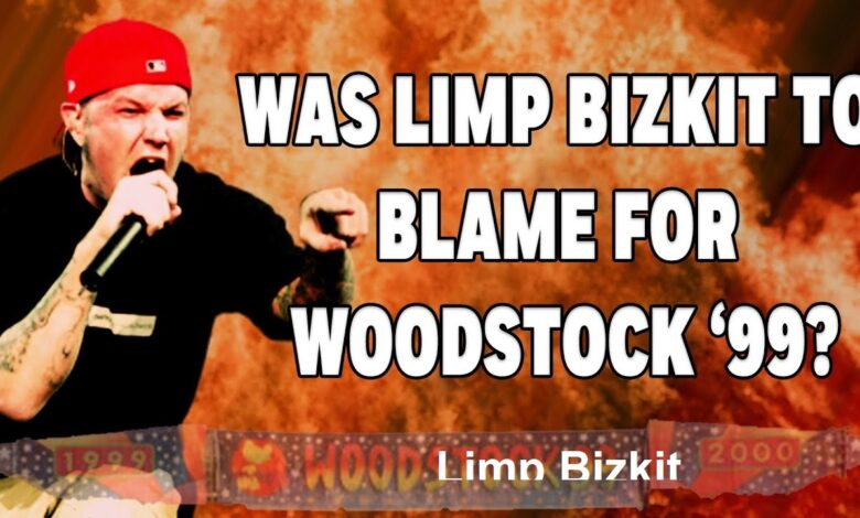 Limp Bizkit Woodstock 99